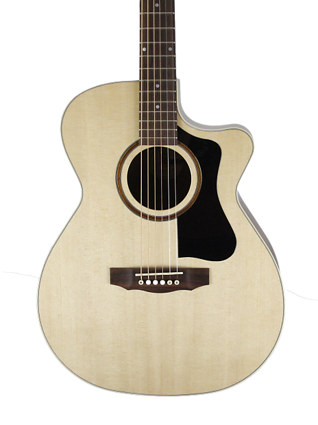 Guild AO-3CE  - Orchestra Cutaway - MIM - Acoustic-Electric Guitar - Natural Finish - With Case image 1