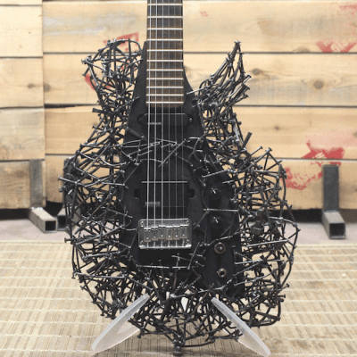 Guitar Made of Nails - Tetanuscaster - One of a Kind Art Guitar image 10