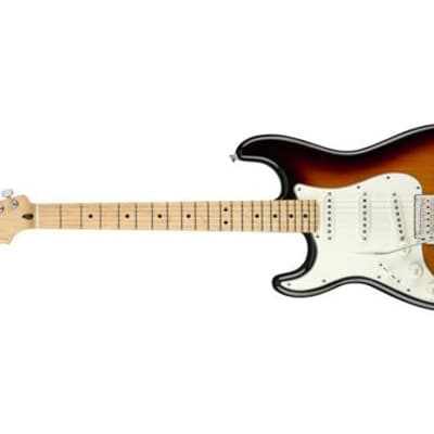 Fender Player Stratocaster Left-Handed Electric Guitar (3-Color Sunburst, Maple Fingerboard) (Used/M(New) image 1