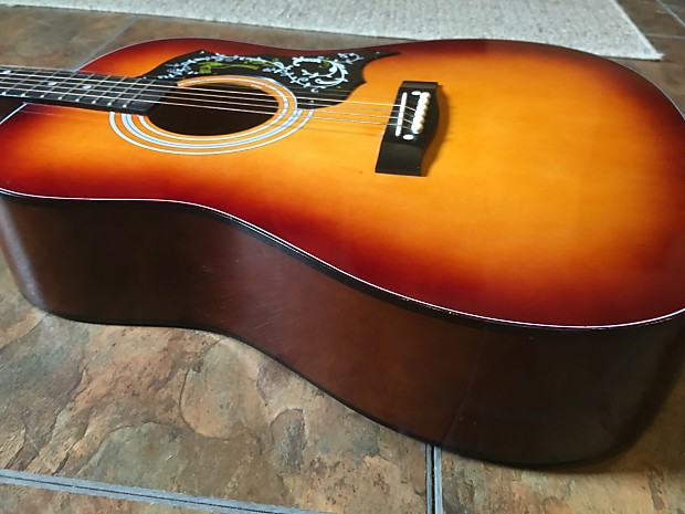 Harmony acoustic guitar model 01010 cheap
