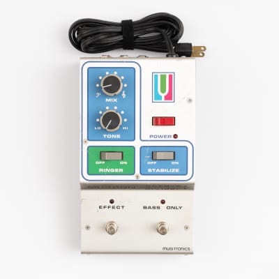 MU-TRON Octave Divider ギターエフェクター Octave Divider Vintage Silver – Musitronics Mu-Tron