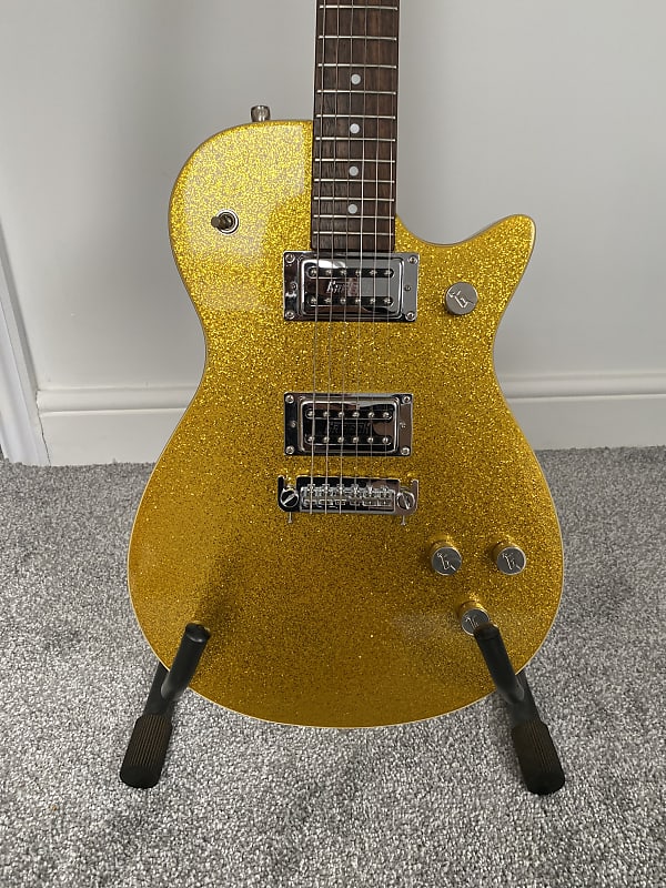 Gretsch　ELECTROMATIC　G2619　JET　SPARKLE Gretsch Electromatic Jet Electric Guitar - Gold Sparkle