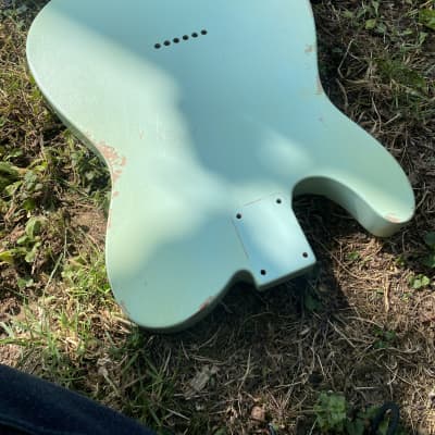Heavy Seas Telecaster body 2025 - Surf Green Médium Relic image 4