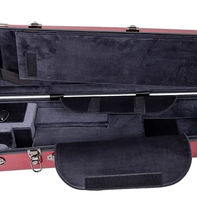 Crossrock Case for King 3B & F-Trigger & Straight Trombone, Fiberglass Hard Case image 1