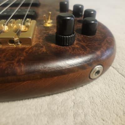 Pavel's 6 String Bass Signature Aryel Pro II 2007 - Walnut, Honduran Mohogany Bottom, Red wood Barrel image 8
