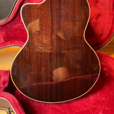 Hsienmo Classic Acoustic Nylon Strings Guitar Red Cedar Solid Top + Indian Rosewood Solid BackSides image 3