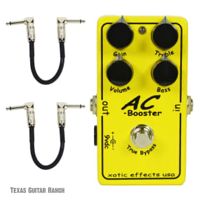 Xotic AC Booster with Free Patch Cables Guitar Effects Pedal image 1