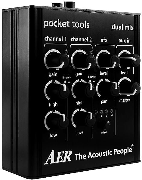 AER Pocket Tools DUAL-MIX-2 (2-Channel Preamp Mixer) | Reverb