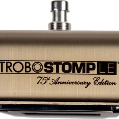 Peterson StroboStomp LE 75th Anniversary Limited Edition Tuner Pedal, Gold image 4