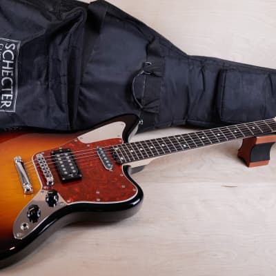 Schecter AR-06 MIJ 2014 Sunburst Offset Jaguar Style w/ Bag