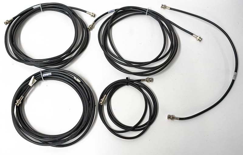 Custom Made Word Clock Sync Cables Set of 5 Reverb