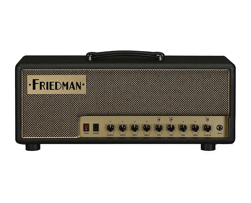 Friedman Runt-50 2-Ch 50-Watt Tube Guitar Head image 1