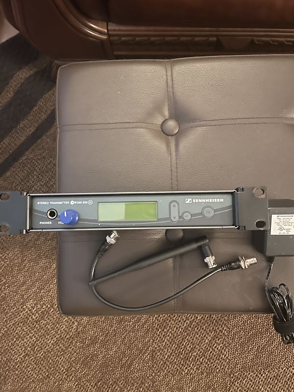 Sennheiser ew 300 iem Black with Beltpack and receiver,power | Reverb