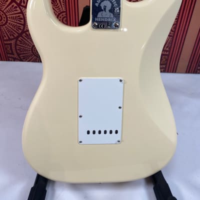 Fender Jimi Hendrix Stratocaster - Olympic White with Maple Fingerboard image 4