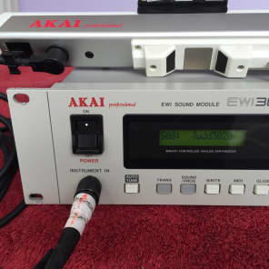 Akai EWI 3020m Analog Synthesizer Module and Instrument MIDI