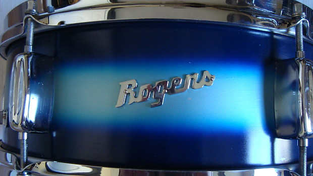 Rogers  Luxor 1960  6 Lugs, Duco Blue/Silver image 1