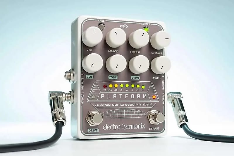 Electro-Harmonix Platform Stereo Compressor / Limiter  - Gray image 1
