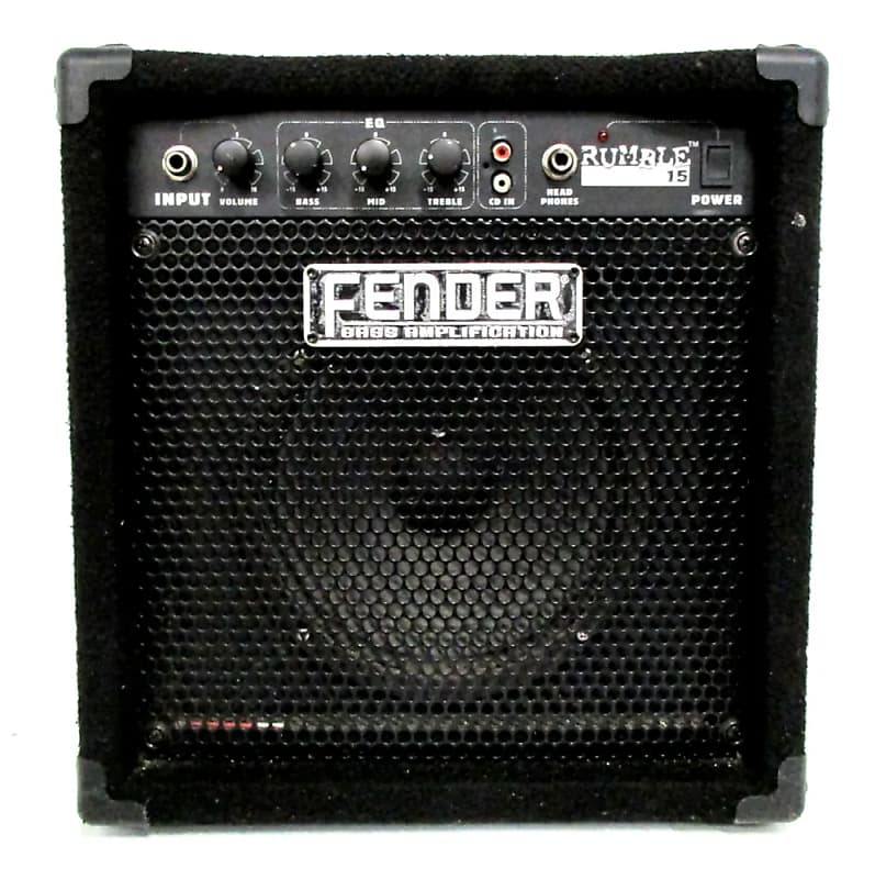 Fender Rumble 15 15-Watt 1x8" Bass Combo Amp image 1