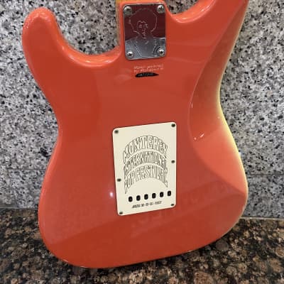 1997 Fender Custom Shop Jimi Hendrix Monterey Pop Signature Stratocaster Guitar,Rare! image 9