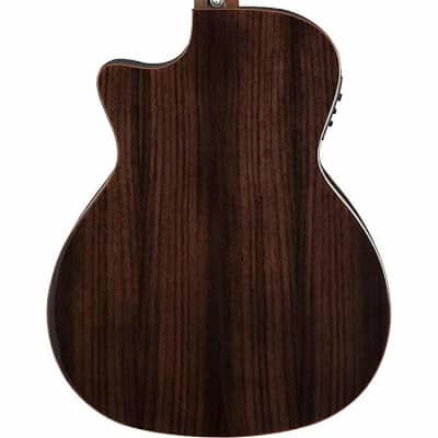 Washburn WCG20SCE Comfort Series Grand Auditorium Cutaway Solid Sitka Spruce Top Satin Mahogany Neck 6-String Acoustic Guitar image 2