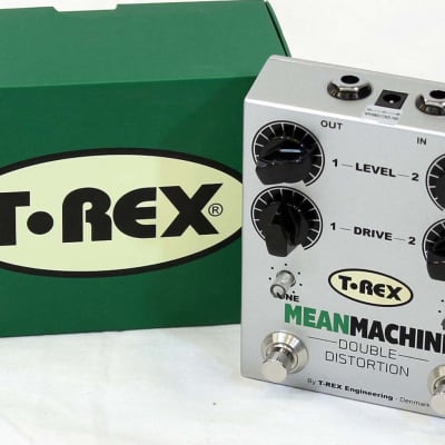 T-Rex Engineering Mean Machine Twin-Channel Distortion Guitar Pedal image 4