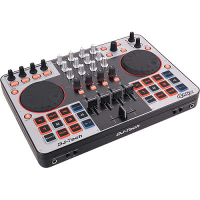 DJ-Tech 4MIX 4-Channel Controller w/ Audio Interface + Virtual DJ LE image 6