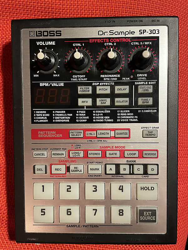 Boss SP-303 Dr. Sample | Reverb