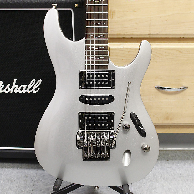 Ibanez S470 with Floyd Rose style Whammy Silver Reverb