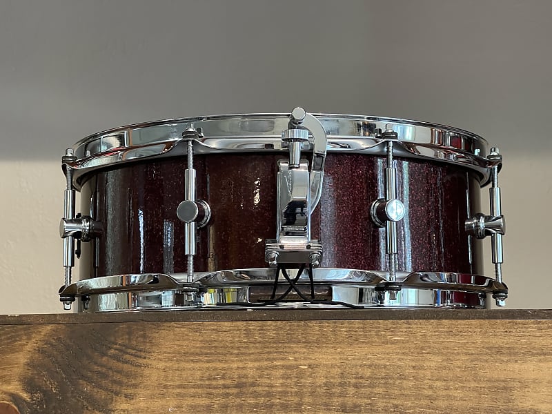 2021 Canopus Neo Vintage NV60-M2 Merlot Sparkle 5x14 Snare Drum M2