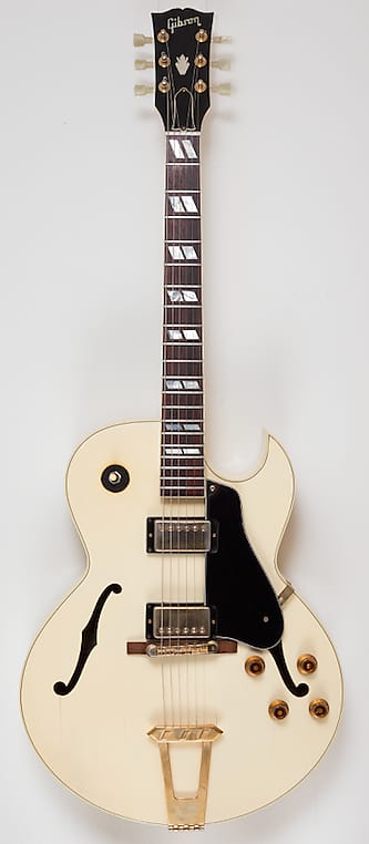 SOLD! 1987 Gibson ES-175 D in RARE aged white finish, Hollowbody electric guitar imagen 1