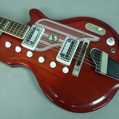 1962 National Westwood 77 Vintage Original Electric Guitar Red image 9