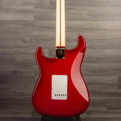 Fender  - Richie Kotzen Stratocaster®, Maple Fingerboard, Transparent Red Burst (Japanese) image 9