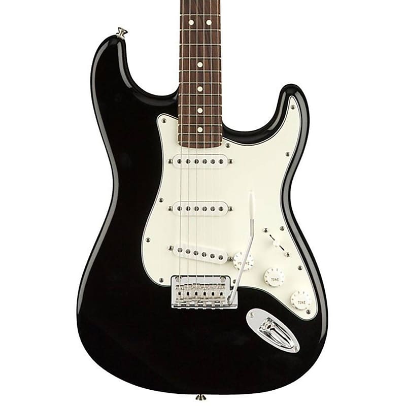 Fender Player Stratocaster Electric Guitar (Black, Pau Ferro Fretboard) image 1