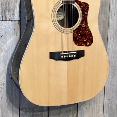 Guild Westerly Collection D-260CE Deluxe Sitka Spruce / Ebony Dreadnought Cutaway, Support Small Biz image 3