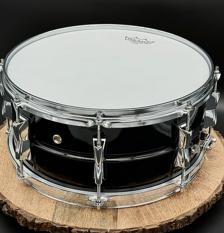 Yamaha SD2076B Seamless Steel Shell 6.5x14 - Black with