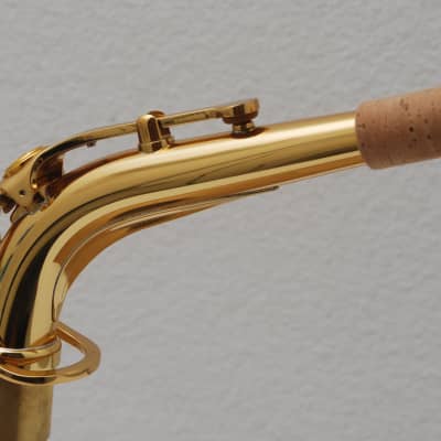 Yamaha Pro YAS 62-E1 Gold Lacquer Alto Saxophone Neck, Open Box/New/Never Used. image 9