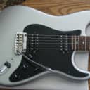 Fender  Stratocaster Deluxe  Jeff Beck 2008 NOS Zinc Silver Body W/Atomic Fender Humbucker's