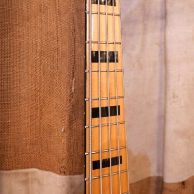 Fender American Elite Jazz Bass V 2015 Natural 5 String image 4