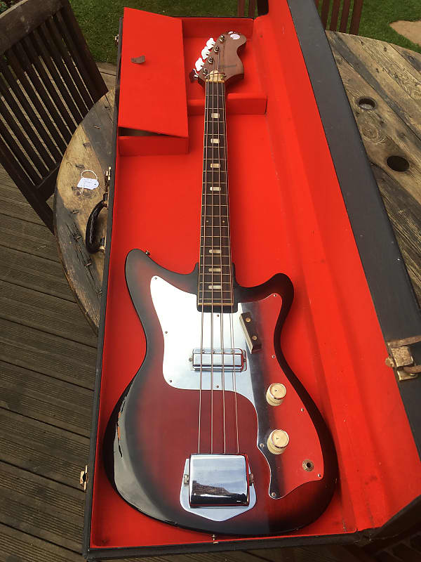 Kawai 1970s Vintage Bass Guitar Reverb