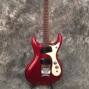 Mosrite of Canada Mark I  Prototype 1990 cranberry red image 5