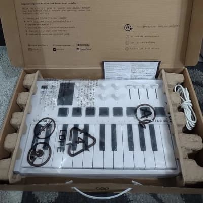 Arturia MiniLab MKIII 25-Key MIDI Controller 2022 - Present - White