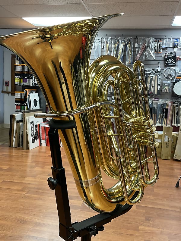 Eastman EBB534 full size 4 valve Tuba | Reverb