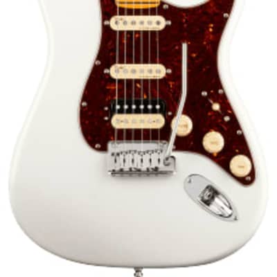 Fender Guitar, Electric - American Ultra Stratocaster HSS, Arctic Pearl image 1