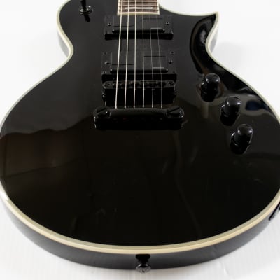 ESP LTD EC-1000S Fluence Electric Guitar (DEMO) - Black image 2