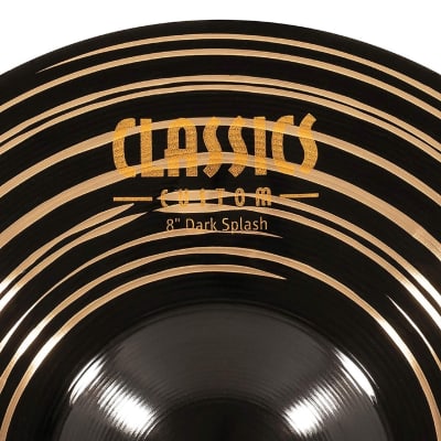 Meinl 8" Classics Custom Dark Splash Cymbal image 2