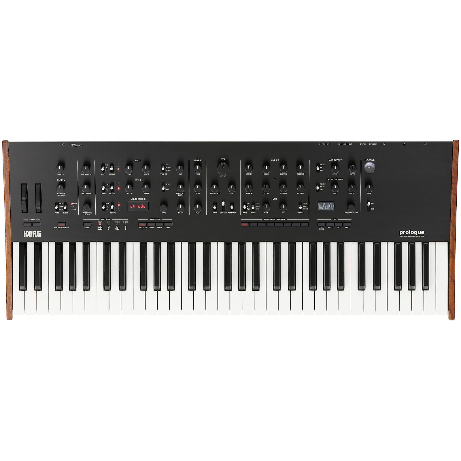 Korg deals prologue reverb