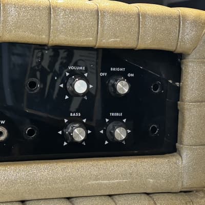 Kustom 200 1970’s - White sparkle head and 3x15” cabinet image 15