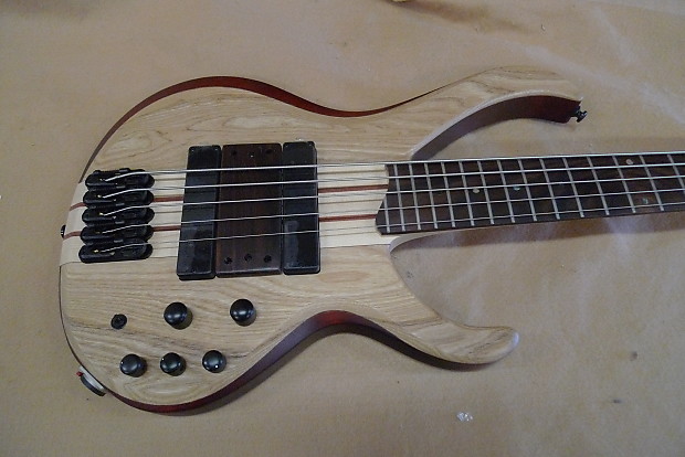 Ibanez BTB33 NTF 5 String Electric Bass Guitar Neck Thru body Bartolini PU s NEW Reverb