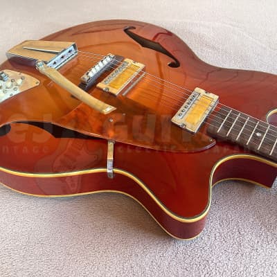 GUYATONE SG-12T *ORIG FOIL PUPS* MIJ VINTAGE 1966 335 w/OHSC