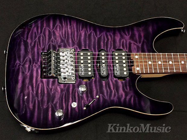 【12月スーパーSALE 15%OFF】 Purple NV-DX-24-AS SCHECTER Sunburst Reverb | ギター